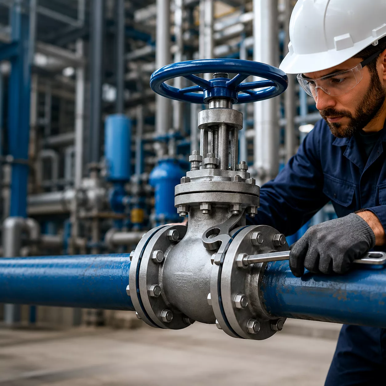 Instalação de Válvulas Industriais